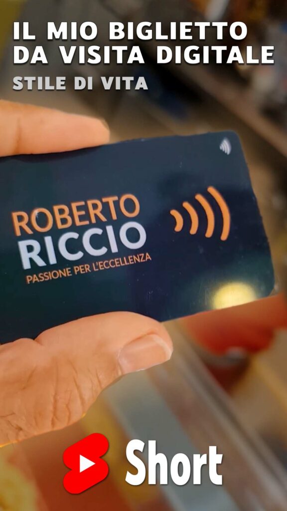 Il mio biglietto da visita digitale - Roberto Riccio